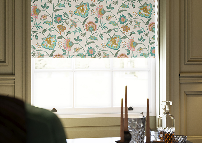Louisa, Caicos Turquoise - Roller Blind - Image 5